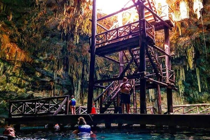 Adventure 4 Cenotes: Homún Cenote Tour from Mérida