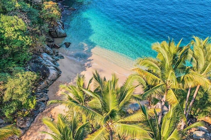 Playa Escondida & Las Ánimas: Snorkel and Canopy Adventure in Puerto Vallarta
