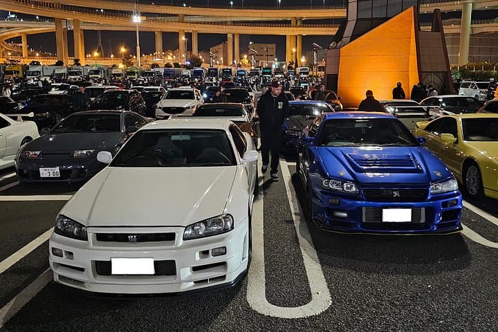Tokyo JDM Night Drive — Wangan Expressway, Daikoku PA & City Lights photo 4