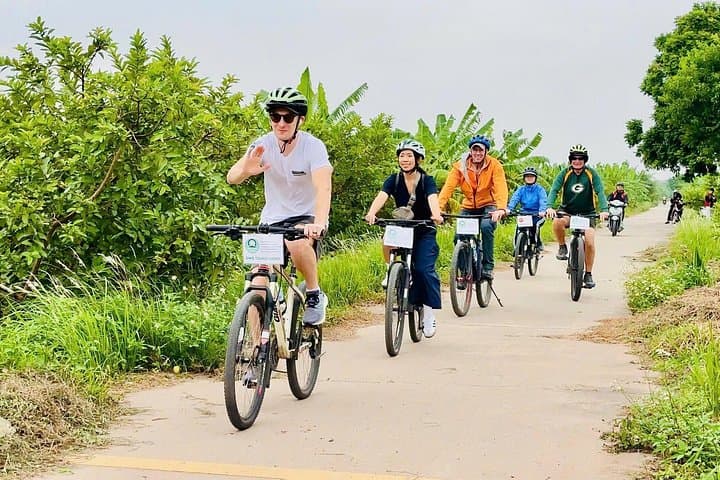 Biking to Bat Trang: Half-Day Ceramics Village Tour from Hanoi photo 3