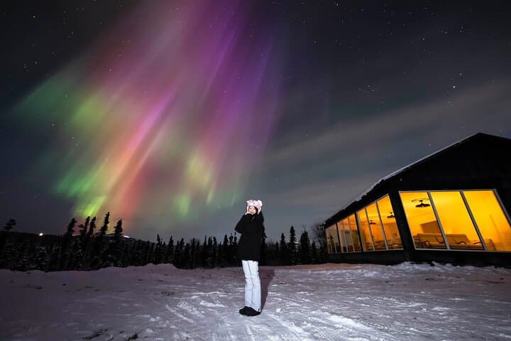 Aurora Glass House at Cleary Summit — Northern Lights Photography Near Fairbanks photo 2