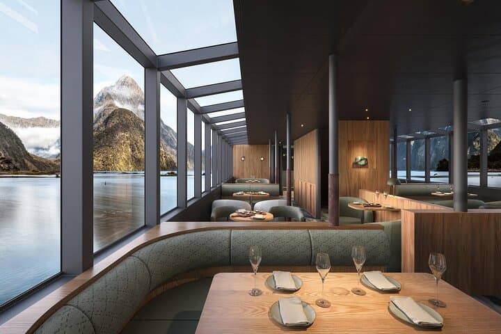 Milford Sound Business-Class Cruise from Queenstown — Luxury Scenic Drive, Gourmet Lunch & Wildlife photo 3
