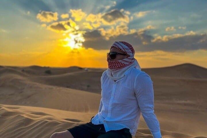 VIP Morning Desert Safari in Dubai — Dune Bashing, Camel Rides & Sandboarding at Lahbab photo 3
