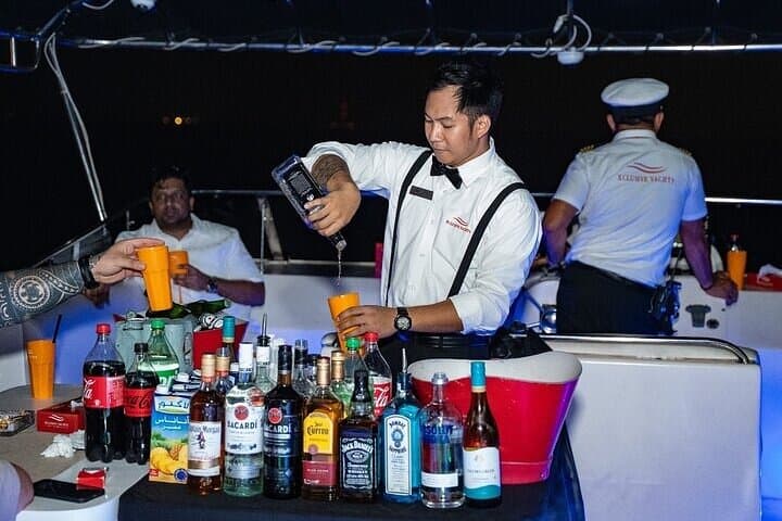 Dubai Marina Night Yacht Party: BBQ, Open Bar & Live DJ Cruise photo 2