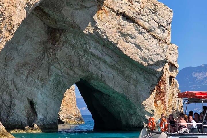 Zakynthos Semi-Private RIB Cruise: Shipwreck Beach, Blue Caves & Xigia