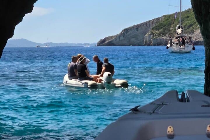 Zakynthos Semi-Private RIB Cruise: Shipwreck Beach, Blue Caves & Xigia photo 2