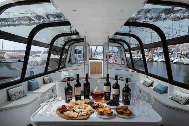 Lisbon Port Wine Cruise at Sunset: Luxe Boat Tasting & Petiscos