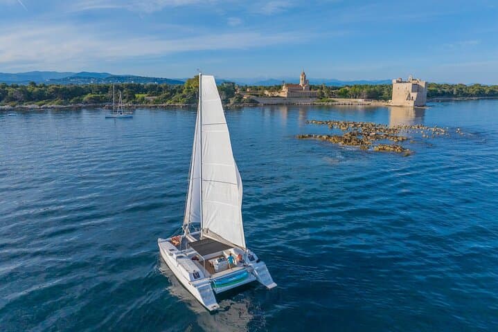 Sunset & Fireworks Catamaran Cruise from Théoule-sur-Mer photo 2