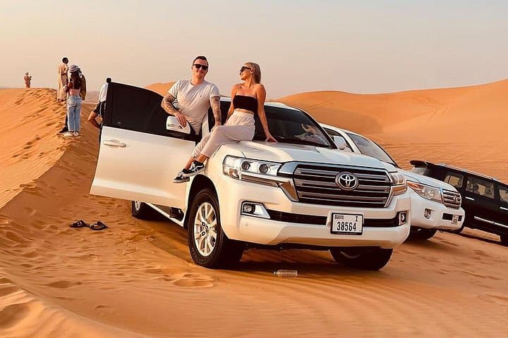 Dubai Desert Safari: Nissan Patrol Dune Bashing & Bedouin Camp Experience photo 1