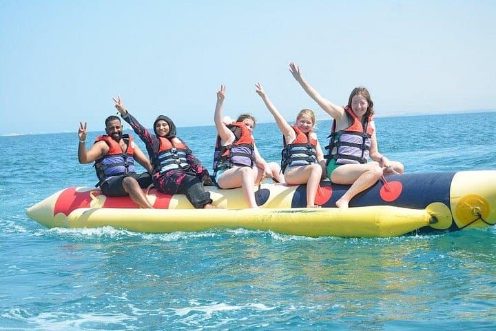 Orange Bay Boat Trip: Snorkel, Parasail & White-Sand Beaches from Hurghada photo 4