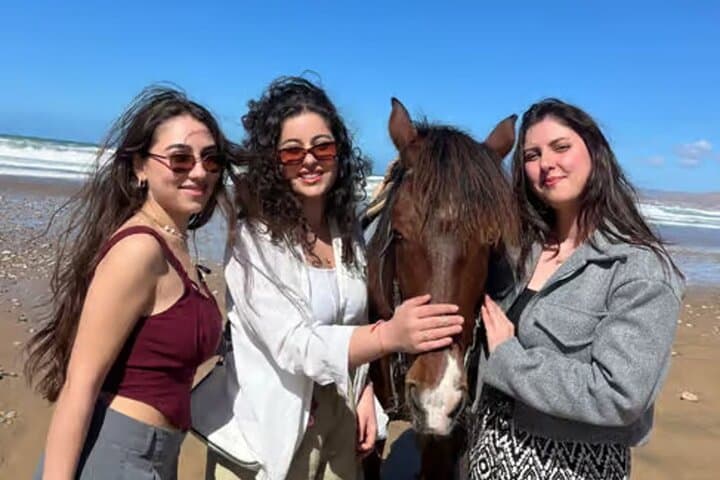 Horseback Riding on Tamraght Beach — Agadir Coastal Horse Tour photo 5