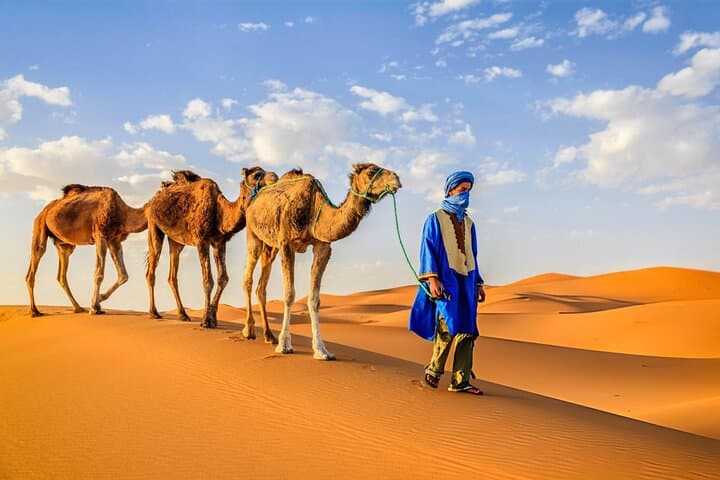 3-Day Merzouga Camel Trek & Berber Camp — Erg Chebbi Desert Experience