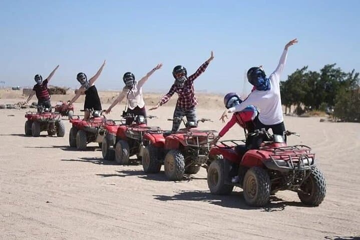 Hurghada Desert ATV Quad Safari, Camel Ride & Bedouin Village Experience photo 3