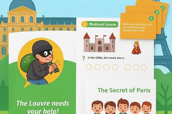 Family Louvre Treasure Hunt: Private Kids-Friendly Tour in Paris photo 4