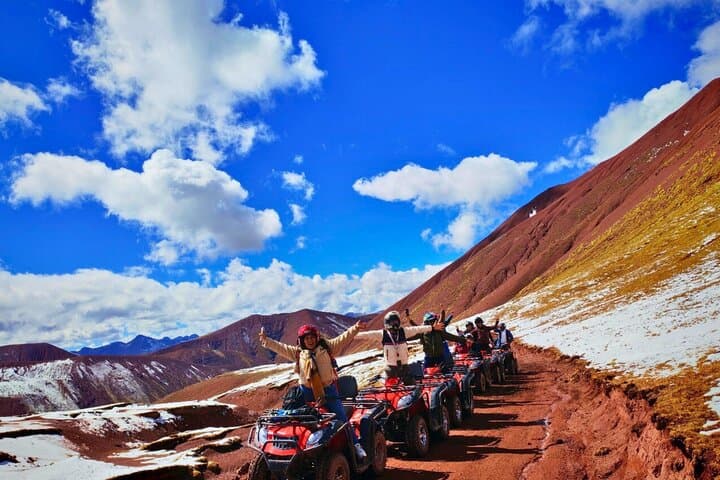ATV to Rainbow Mountain: Red Valley Adventure from Cusco