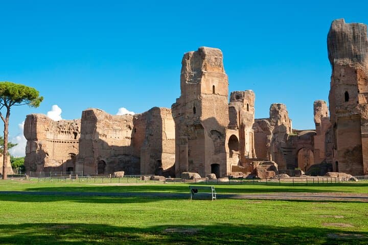 Explore Rome’s Massive Baths of Caracalla: Skip-the-Line Ticket with Transfer and Audio Guide photo 2