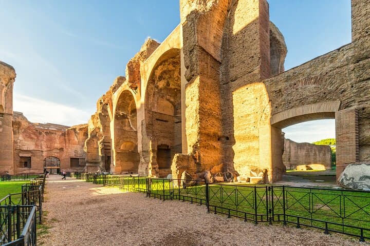 Explore Rome’s Massive Baths of Caracalla: Skip-the-Line Ticket with Transfer and Audio Guide photo 3