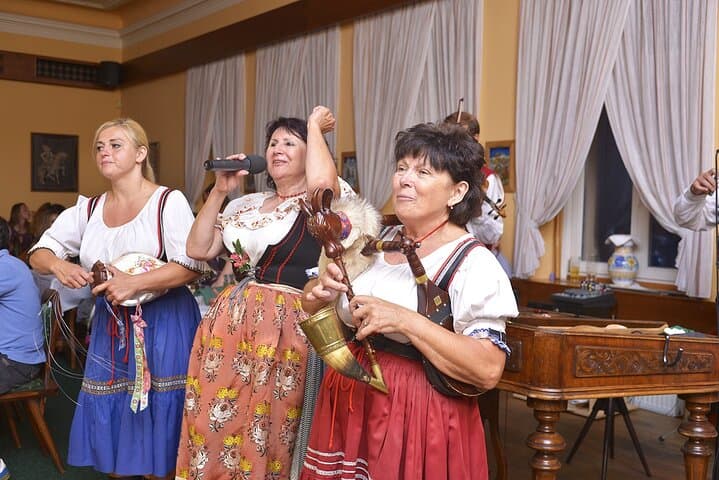 Prague Folk Dinner Experience with Hotel Pickup, Live Music & Unlimited Drinks photo 6