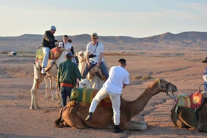 Sunset Camel Ride & Berber Dinner in Agafay Desert — Evening Tour from Marrakech photo 2