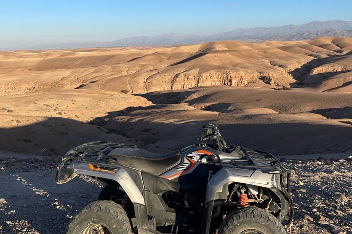 Agafay Desert Quad Bike Adventure with Berber Dinner & Show from Marrakech photo 3