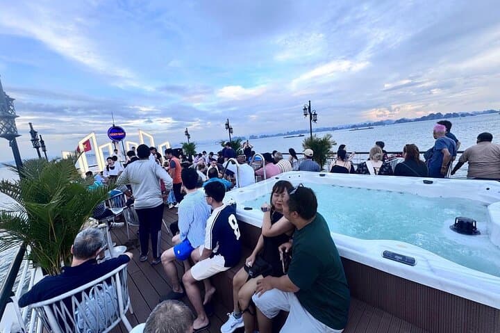 Halong Bay Discovery Day Cruise from Cai Lan: Titov Island, Sung Sot & Kayaking photo 1