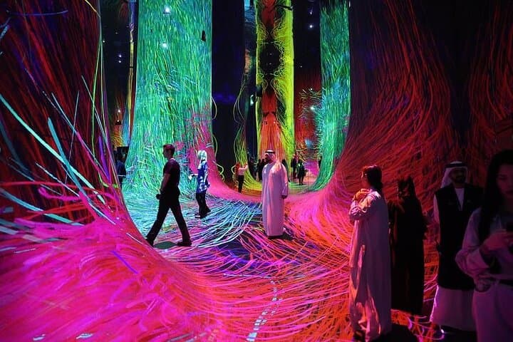 teamLab Phenomena Abu Dhabi: Interactive Digital Art Experience with Transfers photo 6