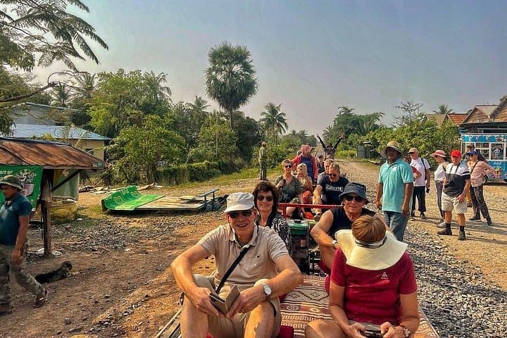 Private Battambang Day Tour from Siem Reap — Bamboo Train, Ek Phnom & Phnom Sampeau Bats photo 5