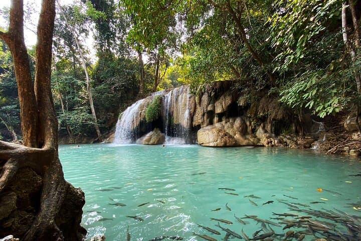 Kanchanaburi: Erawan Falls and the Death Railway — Day Tour from Bangkok photo 6