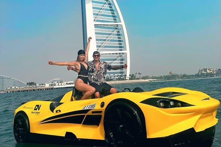 Dubai Marina Jet Car Cruise with Burj Al Arab Views photo 4