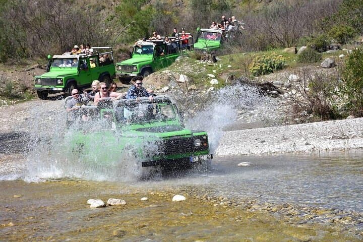 Antalya Jeep Safari to Taurus Mountains & Ucansu Waterfall — Full-Day 4x4 Adventure