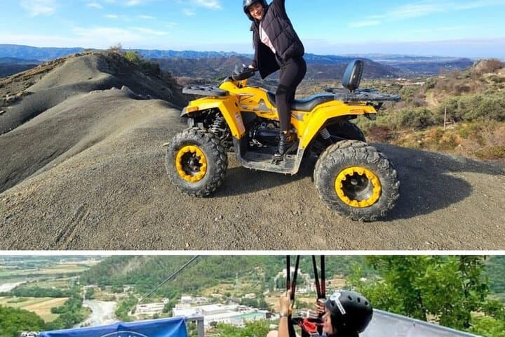 Quad Biking and Zipline Near Tirana: Hilltop Trails & Petrela Views photo 1