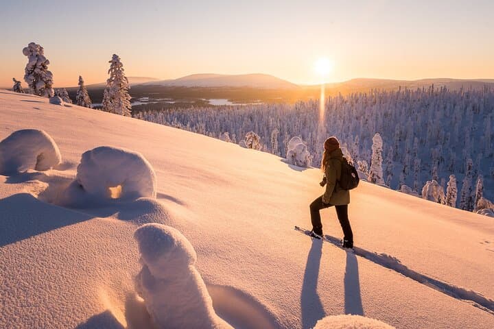 Guided Snowshoeing on Kesänki Fell: Ylläs Winter Trek photo 6