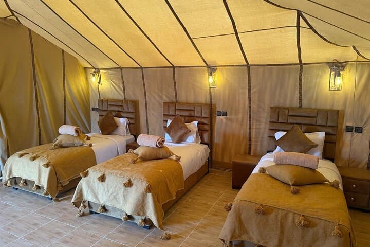Overnight Camp in Merzouga: Luxury Tents on Erg Chebbi Dunes photo 4