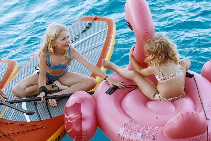 Chania Old Port Sunset Catamaran Cruise: Prosecco, Snorkeling & Agioi Theodoroi photo 6