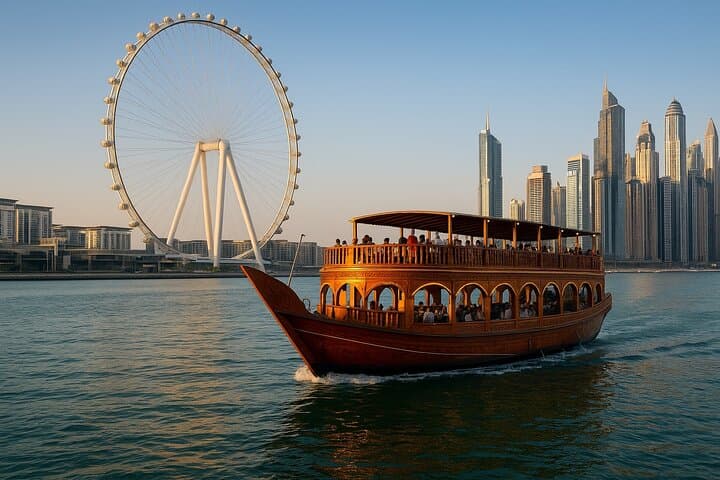 Dubai Marina Luxury Dhow Dinner Cruise: Buffet, Live Shows & Skyline Views photo 5