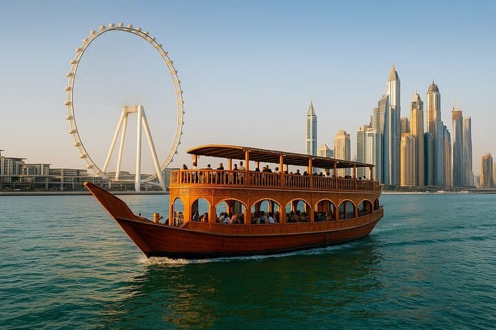 Dubai Marina Luxury Dhow Dinner Cruise: Buffet, Live Shows & Skyline Views photo 6