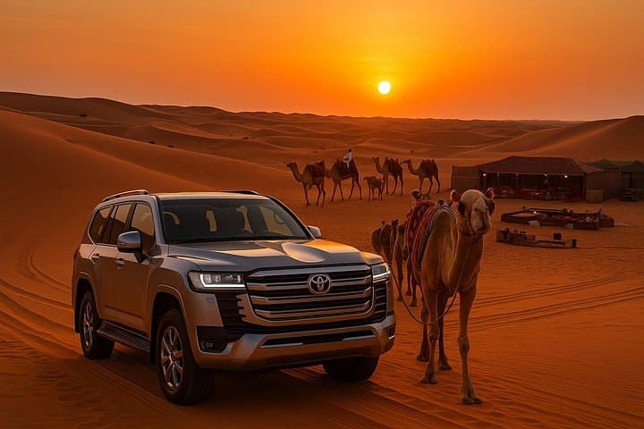 VIP Red Dune Safari Dubai — 4x4 Dune Bashing, Camel Ride & BBQ Bedouin Camp photo 1