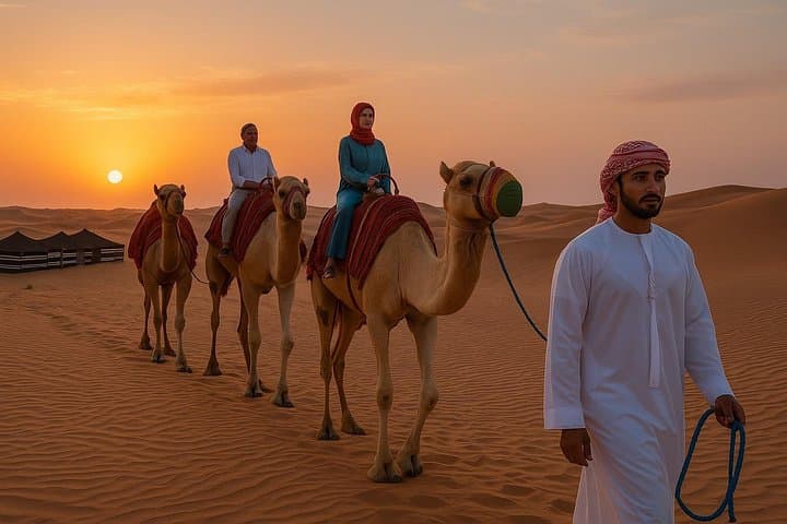 VIP Red Dune Safari Dubai — 4x4 Dune Bashing, Camel Ride & BBQ Bedouin Camp photo 3