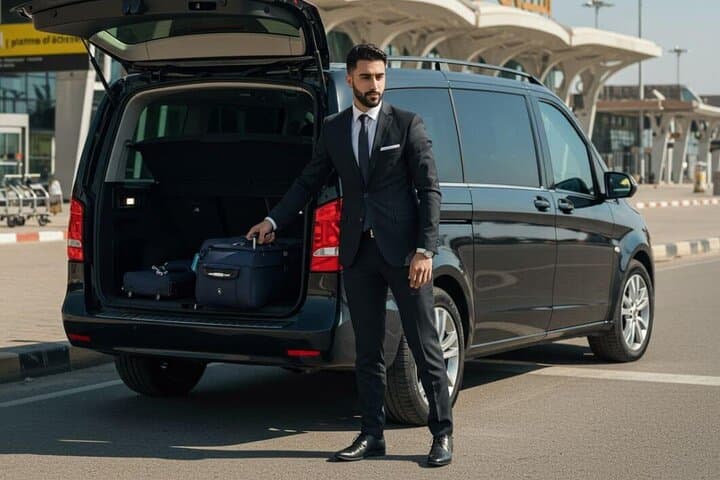 Prague Private Airport Transfer: Smooth Departure with Meet-and-Greet Service