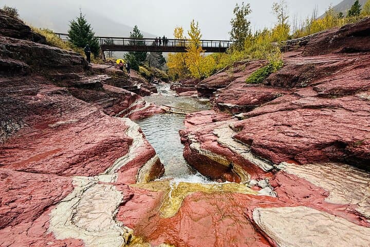 Day Trip to Waterton Lakes National Park: Cameron Falls, Prince of Wales & Red Rock Canyon photo 2