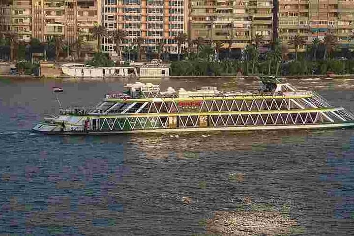 Evening Nile Dinner Cruise in Cairo: Belly Dance, Buffet & River Views photo 4