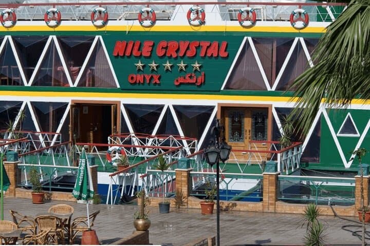 Evening Nile Dinner Cruise in Cairo: Belly Dance, Buffet & River Views photo 2