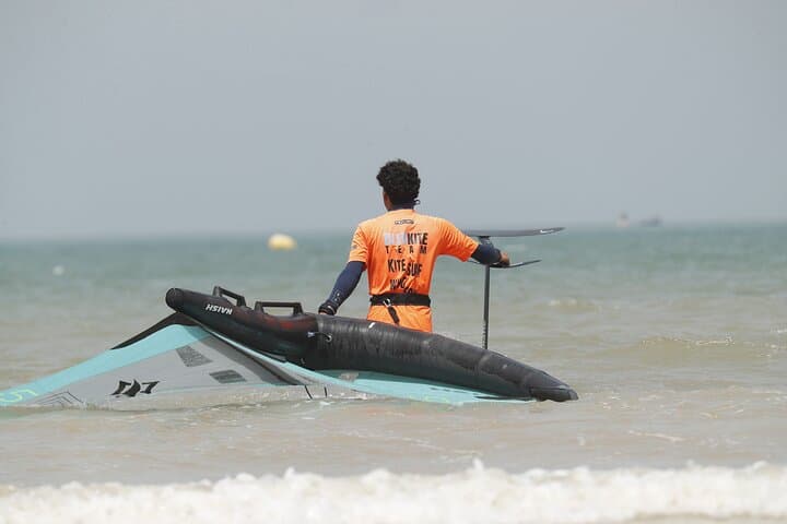 Essaouira Wingfoil Initiation: Beginner Wingfoil Lessons with Foil & IKO Certification photo 4