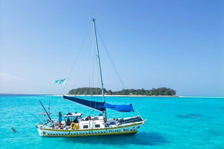Private Catamaran to Mnemba Atoll: Full-Day Snorkel, Dolphins & Swahili Lunch photo 1