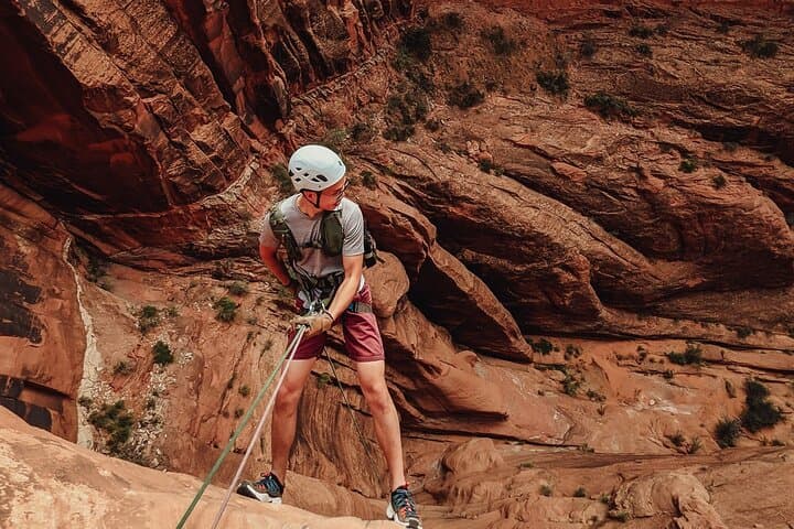 Moab Private Canyoneering: Full-Day Rappels & Slot Canyon Adventure