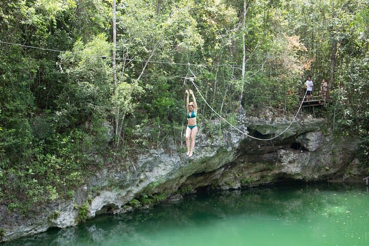 Private Cenotes & Mayan Jungle Zipline Adventure from Puerto Morelos photo 3