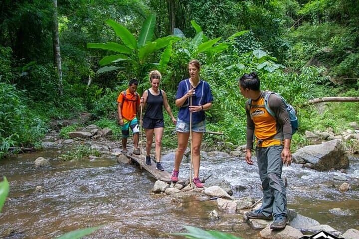 Mae Taeng Full-Day Adventure: Trekking, Waterfall Swim & Whitewater Rafting from Chiang Mai photo 3