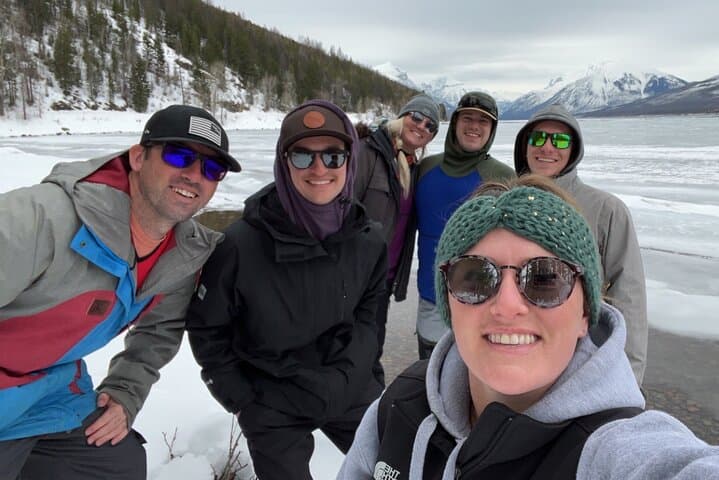 Guided Snowshoe and Scenic Drive in Glacier National Park photo 2