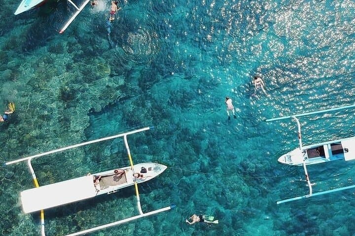 Blue Lagoon Snorkel & Tegenungan Waterfall Day Tour from Ubud photo 2