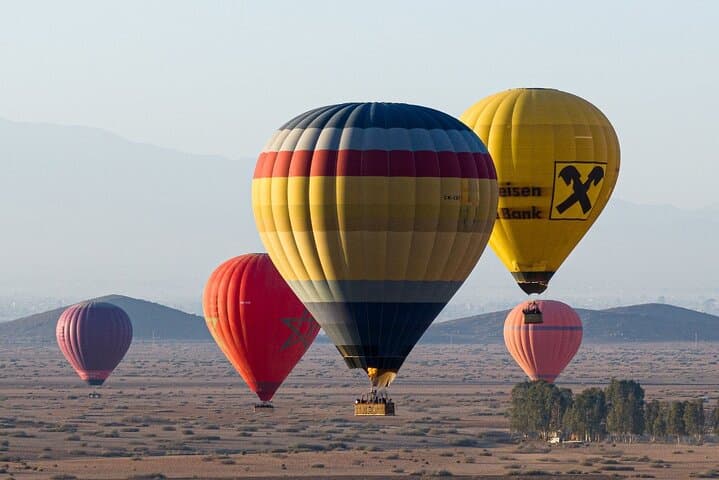 Sunrise Hot Air Balloon Over Marrakech & the Atlas Mountains